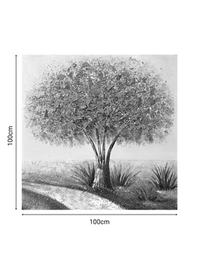 Πίνακας σε Καμβά Forestree i Inart 100x3x100εκ