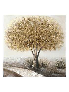 Πίνακας σε Καμβά Forestree i Inart 100x3x100εκ