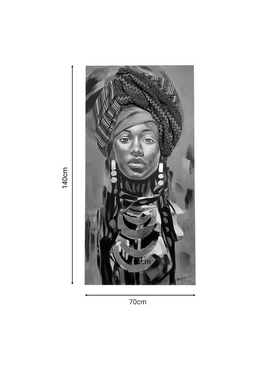 Πίνακας σε Καμβά Afro Inart 70x3x140εκ