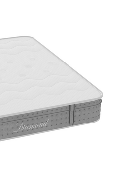 Στρώμα Diamond Pakoworld Pocket Spring+gel Memory Foam 25-27cm 150x200εκ