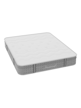 Στρώμα Diamond Pakoworld Pocket Spring+gel Memory Foam 25-27cm 150x200εκ