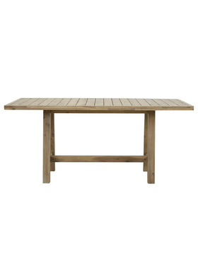 Τραπέζι Malibu Pakoworld Μασίφ Ξύλο Ακακίας 170x90x75.5εκ