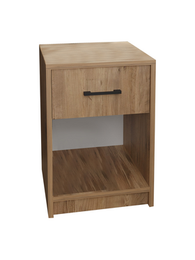 Κομοδίνο Ponil Pakoworld oak Μελαμίνης 41x41x54.5εκ