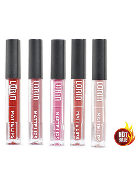 Lorin Hot Deal Set 5pcs Ανεξίτηλα Lipgloss Matte Mix Shades