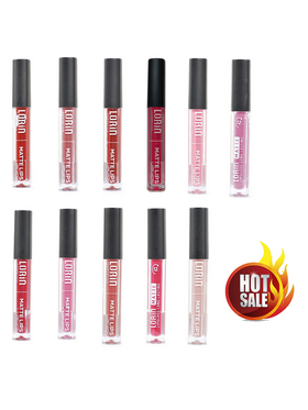 Lorin Hot Deal Set 11pcs Ανεξίτηλα Lipgloss Matte Mix Shades