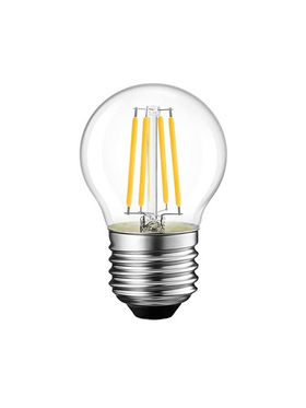 Λαμπτήρας led g45 Bulb Pakoworld 4w 3000k e27 Clear