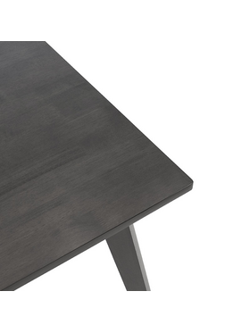 Τραπέζι Benson Pakoworld mdf με Καπλαμά Χρώμα Rustic Grey 150x90x75εκ