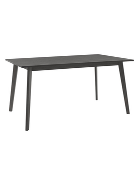 Tραπεζαρία Benson - Toto Pakoworld σετ 7τμχ Rustic Grey - Ύφασμα Γκρι 150x90x75εκ