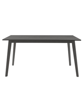 Tραπεζαρία Benson - Toto Pakoworld σετ 7τμχ Rustic Grey - Ύφασμα Γκρι 150x90x75εκ