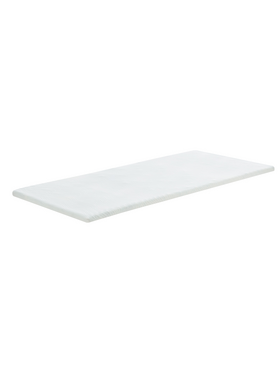 Ανώστρωμα Casmeriane Pakoworld Roll Pack Λευκό Ύφασμα-Memory Foam 120x200x5εκ