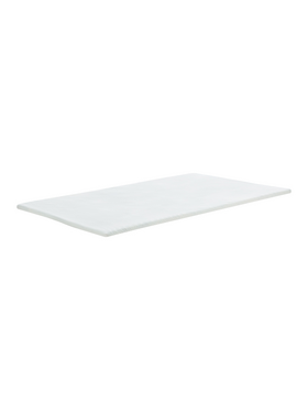 Ανώστρωμα Casmeriane Pakoworld Roll Pack Λευκό Ύφασμα-Memory Foam 150x200x5εκ