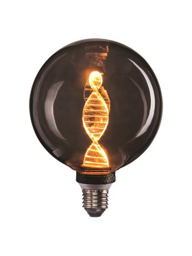 Λαμπα led Γλομπος G125 4w e27 1800k 220-240v dna Smoky Dimmable