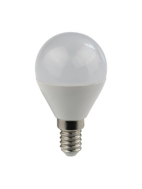 Λαμπα led Σφαιρικη 5w ε14 3000k 175-250v