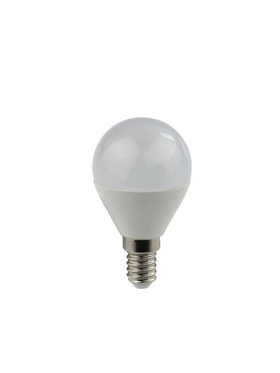 Λαμπα led Σφαιρικη 4w ε14 2700k 220-240v Blister