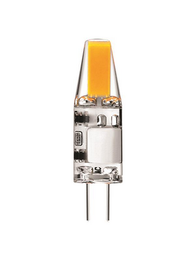 Λαμπα led cob 2w g4 2700k Σιλικονης 12v Ac/dc