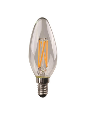 Λαμπα led Κερι Crossed Filament 6,5w e14 6500k 220-240v Blister