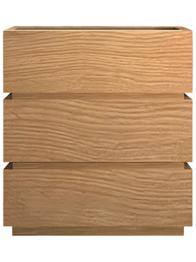 Κομοδίνο Sonlen Pakoworld mdf σε oak Απόχρωση 60x40x66εκ