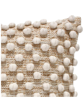 Μαξιλάρι Finne Inart Βαμβακερό σε Μπεζ Απόχρωση  45x45x2.5εκ Μαξιλάρι Finne Inart Βαμβακερό σε Μπεζ Απόχρωση  45x45x2.5εκ