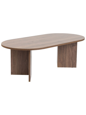 Τραπέζι Σαλονιού Tabletod Pakoworld σε Καρυδί Απόχρωση 119x60x40εκ