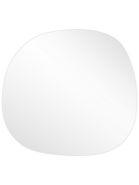 Καθρέπτης Frameless 1 Pakoworld Μαύρο 49x1.2x52εκ