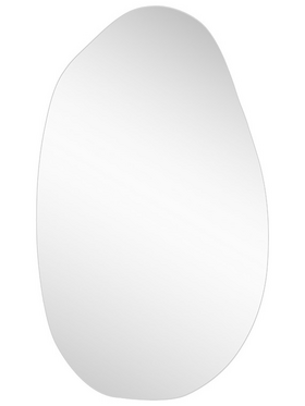 Καθρέπτης Frameless 2 Pakoworld Μαύρο 50x1.2x85εκ