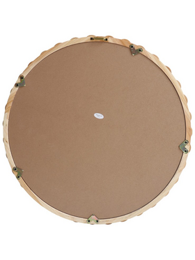 Καθρέπτης Specio Pakoworld Ξύλο σε Φυσική Απόχρωση Φ60x4.5εκ