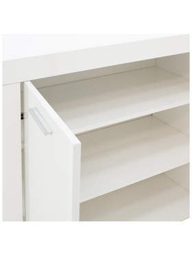 Μπουφές Joanna Pakoworld Λευκό 144x42x80εκ