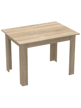Τραπεζαρία Manka-Bella Pakoworld σετ 5τεμ σε Sonoma Απόχρωση 110x80x70εκ