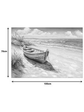 Πίνακας σε Καμβά Boato Inart 100x3x70εκ