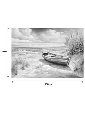 Πίνακας σε Καμβά Boato ι Inart 100x3x70εκ