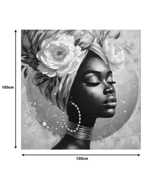 Πίνακας σε Καμβά Giara Inart 100x3x100εκ