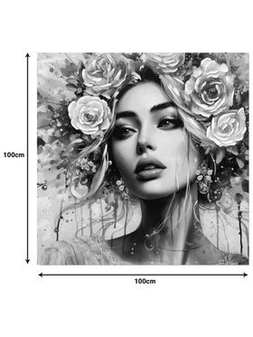 Πίνακας σε Καμβά Prima ι Inart 100x3x100εκ