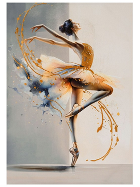 Πίνακας σε Καμβά Dancito Inart 70x2.5x100εκ