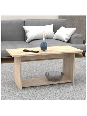 Τραπέζι Kumba Pakoworld σε oak Απόχρωση 80x40x42εκ