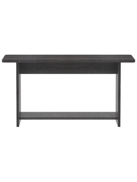 Τραπέζι Kumba Pakoworld σε Ανθρακί-Wenge Απόχρωση 80x40x42εκ