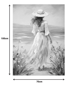 Πίνακας σε Καμβά Avra Inart 60x3x90εκ