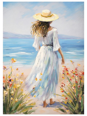 Πίνακας σε Καμβά Avra Inart 60x3x90εκ
