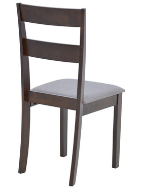 Καρέκλα Dallan  Pakoworld σε Καρυδί Απόχρωση 40x47.5x89εκ