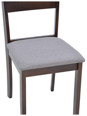 Καρέκλα Dallan  Pakoworld σε Καρυδί Απόχρωση 40x47.5x89εκ