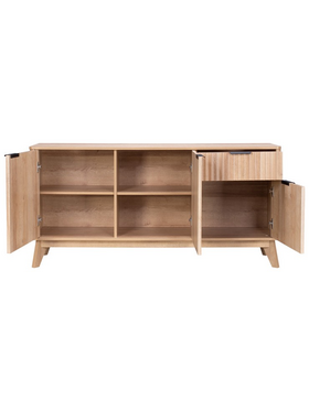 Μπουφές Hamea Pakoworld mdf σε Φυσική Απόχρωση 150x39,5x73εκ