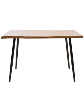 Τραπεζαρία Neve-Parker Pakoworld σετ 5τμχ 120x80x75εκ