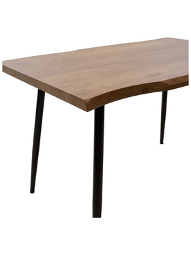 Τραπεζαρία Neve-Parker Pakoworld σετ 5τμχ 120x80x75εκ