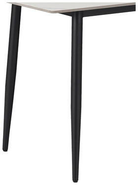 Τραπεζαρία Azori-Gustas Pakoworld σετ 5τεμ Sintered Stone-Μαύρο-Ανθρακί 120x60x75εκ