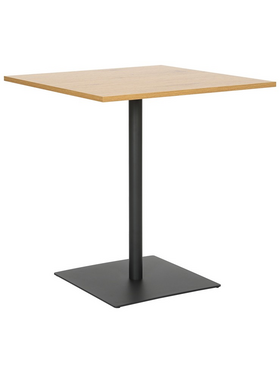 Τραπέζι Nerobian Pakoworld mdf σε Sonoma Απόχρωση 70x70x75εκ