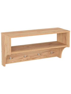 Κρεμάστρα Crosta Pakoworld σε oak Απόχρωση 80x28x40εκ