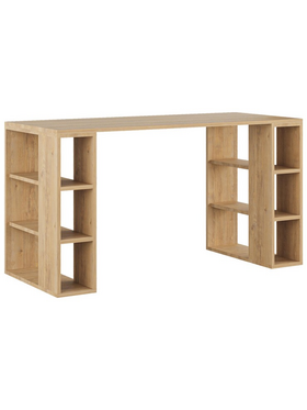 Γραφείο Colmar Pakoworld σε oak Απόχρωση 140x60x75εκ