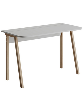 Γραφείο Malia Pakoworld σε Λευκή-Φυσική Απόχρωση 120x60.5x75εκ