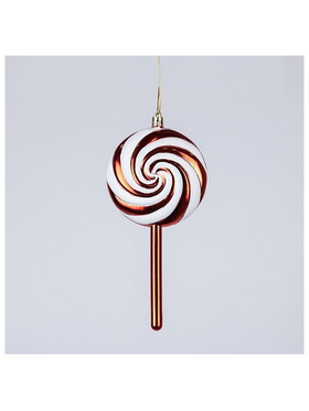 Πλαστικο Στολιδι, Γλειφιτζουρι, Candy, σετ 2τμχ, 19cm