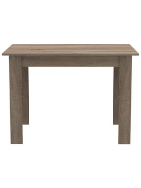 Τραπεζαρία Manka-Bella Pakoworld σετ 5τεμ σε Sonoma Truffle Απόχρωση 110x80x70εκ