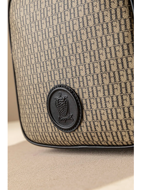 Backpack με Πολλές Θήκες και Casual Logo